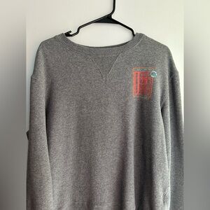 Disney Gray Crewneck Sweater Classic Casual Design
